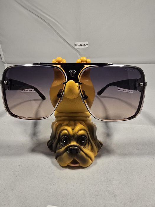 Set Ochelari de soare Versace Special Project Aviator, Silver, 65039