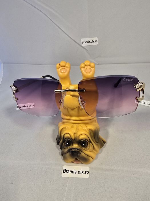 Set Ochelari de soare Cartier Rimless Violet, 17594