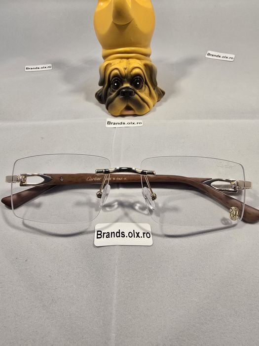 Set Ochelari de soare Cartier Horn, lentila transparenta