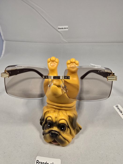 Cartier Heliomat Brown, CT02593, made in France, ochelarii sunt transparenti iar la soare se coloreaza in maro